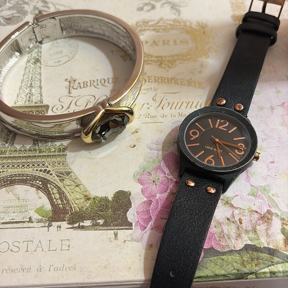 Jewelry Rustic Cuff, Kenneth Cole and Earrings plus… - Picture 2 of 9